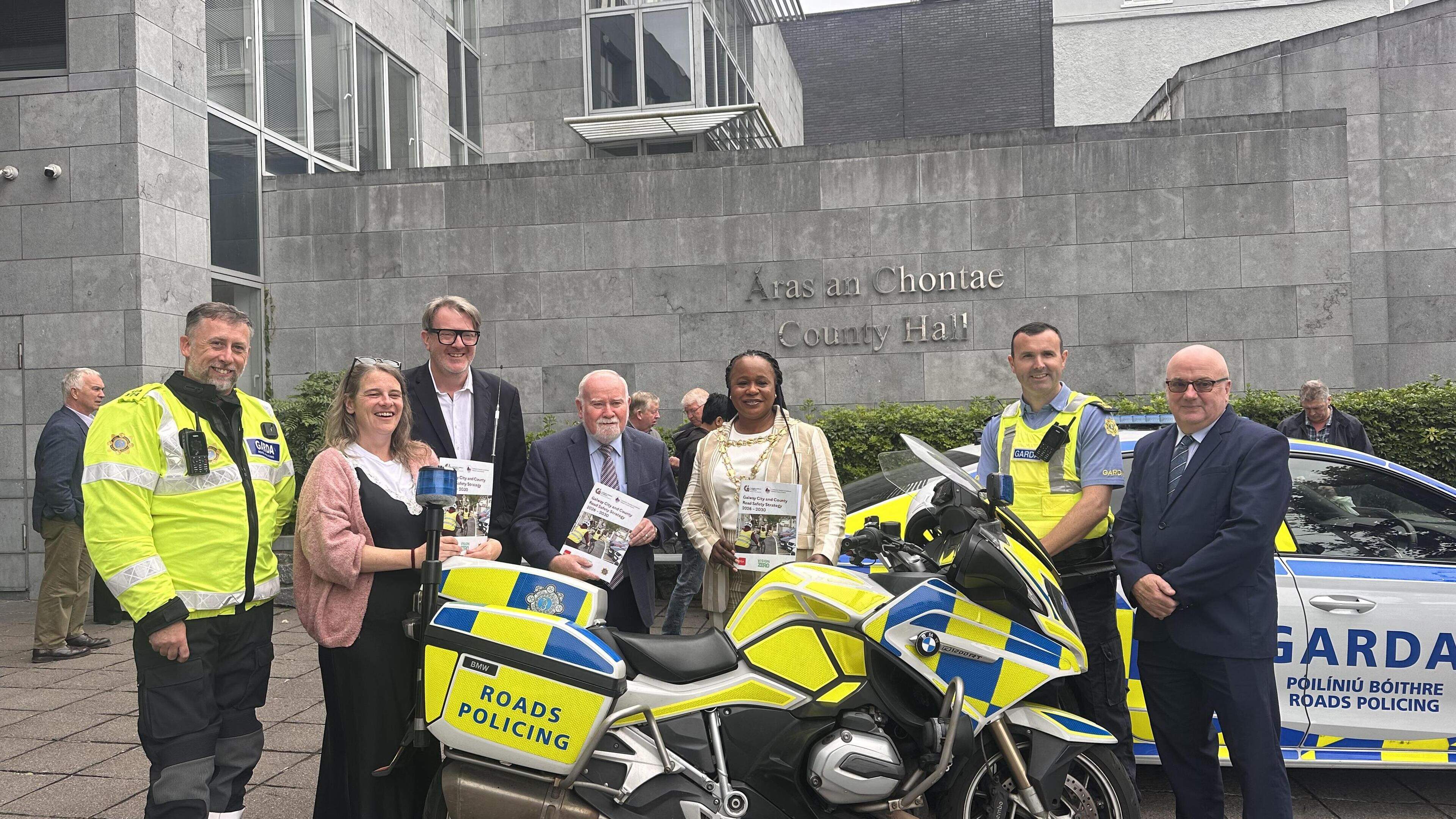 Galway launches five-year road safety plan aimed at halving road deaths and serious injuries by 2030